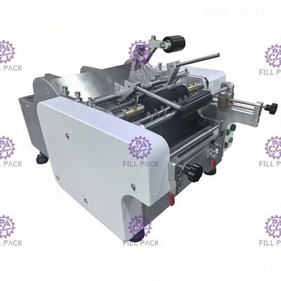 Máquina de etiquetas industrial semi automática da garrafa para etiquetas molhadas do papel da colagem