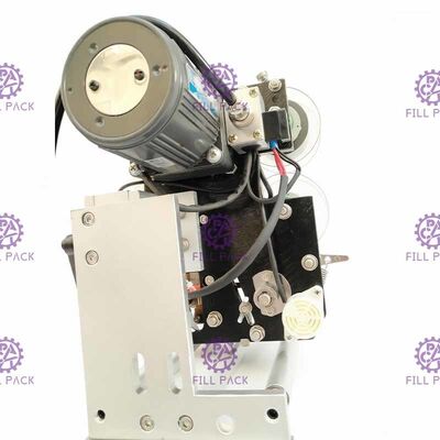 Máquina de etiquetas semi automática da garrafa para etiquetas da etiqueta com a impressora da codificação da data