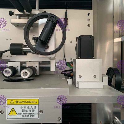 Máquina de etiquetas automática da garrafa redonda máquina vertical do Labeler da luva