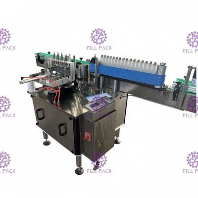 Máquina de etiquetas automática do frasco de vidro redondo colagem molhada de alta velocidade