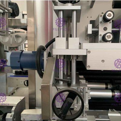 Tipo de alimentação dobro automático máquina de etiquetas da garrafa para a etiqueta 250BPM do ANIMAL DE ESTIMAÇÃO/PVC