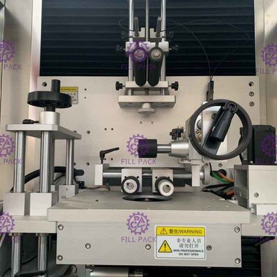 máquina de etiquetas da garrafa do suco 100-200BPM com tela táctil ajustável