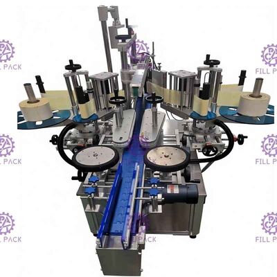 equipamento de rotulagem industrial da garrafa de óleo 1200W tipo conduzido bonde