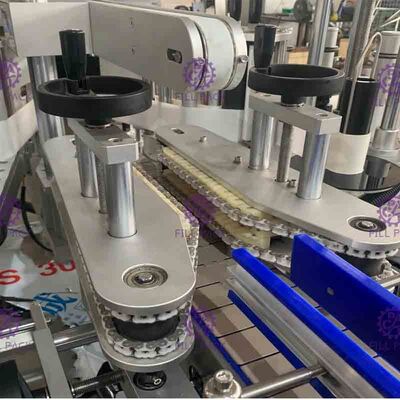 equipamento de rotulagem industrial da garrafa de óleo 1200W tipo conduzido bonde