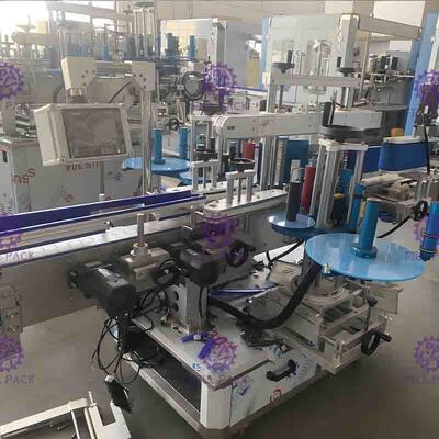 equipamento de rotulagem industrial da garrafa de óleo 1200W tipo conduzido bonde