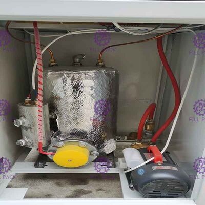 gerador de vapor do diâmetro da boca da válvula de vapor 12kw para o encolhimento da etiqueta