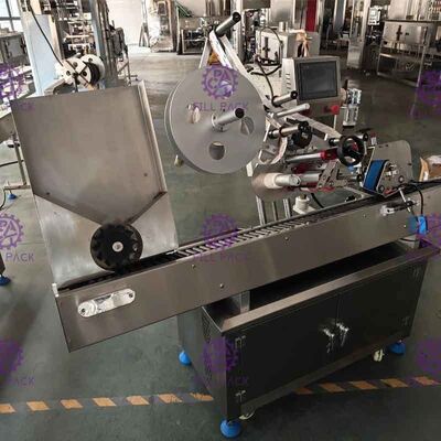 Rotulagem redonda autoadesiva do ANIMAL DE ESTIMAÇÃO/da garrafa etiqueta plástica/máquina/equipamento/linha/planta/sistema/unidade do Labeler