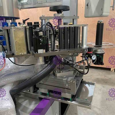 Do corpo principal do pescoço dois/dobro rotulagem adesiva da etiqueta/máquina/equipamento/linha/planta/sistema/unidade do Labeler