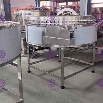 ANIMAL DE ESTIMAÇÃO/linha plástica sistema do equipamento da máquina de classificação da garrafa do PE de Unscrambler da planta que recebe a tabela do acumulador
