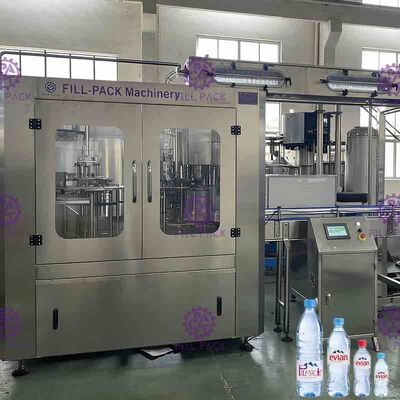 Máquina de enchimento automática da água potável, linha de produção engarrafada de aço inoxidável da água