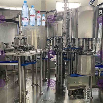 Planta de enchimento da água potável asséptica da garrafa redonda, equipamento líquido do enchimento