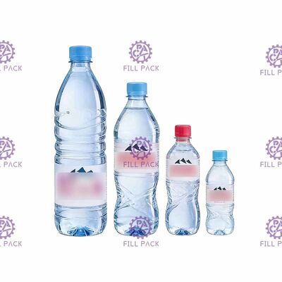 Equipamento de engarrafamento comercial elétrico 7.6kw da máquina de enchimento 330ml do suco/água