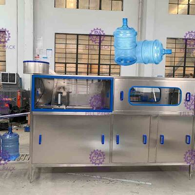 Volume ajustável do equipamento do enchimento da água da garrafa 20L do poliéster 120BPH