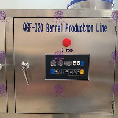 Tambor plástico equipamento de empacotamento automático do psiquiatra da máquina de enchimento da água de 5 galões