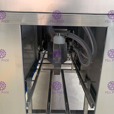 Volume ajustável do equipamento do enchimento da água da garrafa 20L do poliéster 120BPH