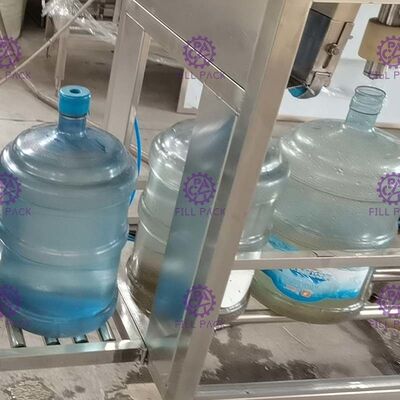 Operação fácil linha 120 capacidade grande da máquina de enchimento 1 da água de 5 galões de BPH