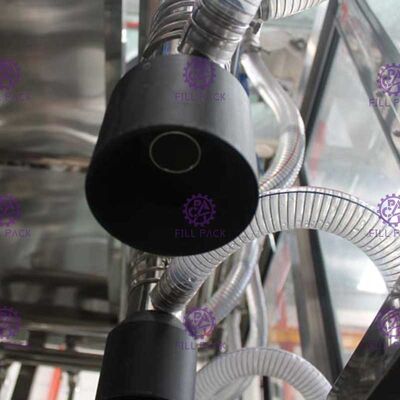 9.75Kw 900BPH máquina de enchimento da água de 5 galões com aferidor do enchimento da arruela