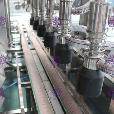 PLC Monobloc função tampando da correia da máquina de enchimento da água de 5 galões