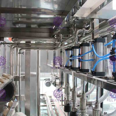 900BPH automático máquina de enchimento da água de 5 galões com linhas tipo da bomba 6 de Nanfang