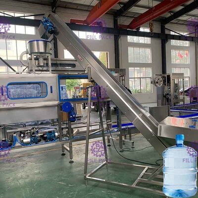 SUS304 máquina de enchimento da água de 5 galões/linha, máquina de enchimento pura da água 200BPH