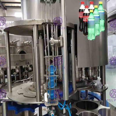 Máquina carbonatada industrial do enchimento da garrafa da bebida da máquina de enchimento da bebida