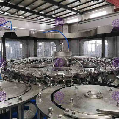 Máquina carbonatada industrial do enchimento da garrafa da bebida da máquina de enchimento da bebida