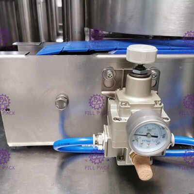 3 automáticos em 1 fase de engarrafamento do alimento do equipamento do refresco de aço inoxidável