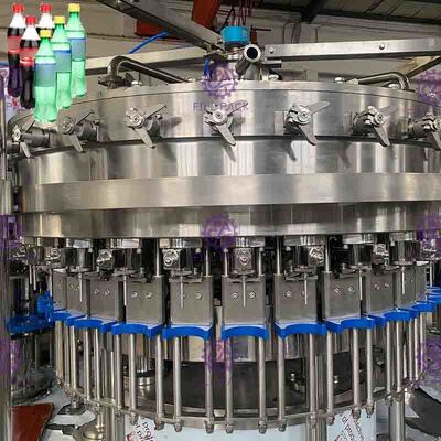 A máquina de enchimento carbonatada de aço inoxidável da bebida, CDD engarrafa a máquina tampando automática