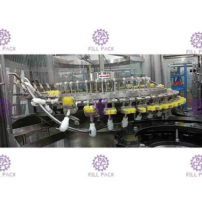 3 em 1 garrafa de vidro Monobloc tampando de enchimento carbonatada da máquina da bebida com tampão de alumínio