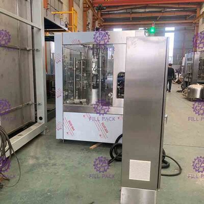 A máquina de enchimento de alta velocidade do casco, 2 em 1 PLC pode linha de enchimento