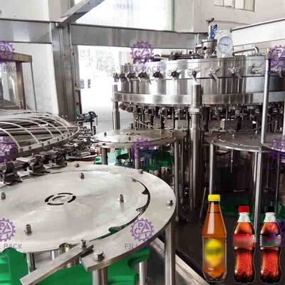 Enchimento enlatado automático e máquina tampando para a linha do enchimento do refresco