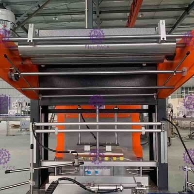 tela táctil de 10pcs/Min Bottle Shrink Wrap Machine para a cola do suco