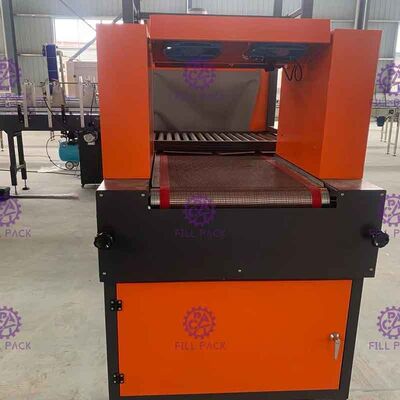 tela táctil de 10pcs/Min Bottle Shrink Wrap Machine para a cola do suco
