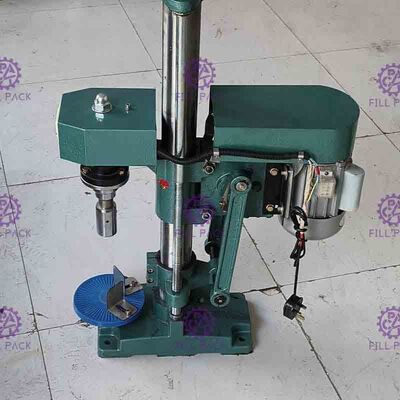Máquina tampando semi automática de alumínio da coroa do parafuso 15BPM