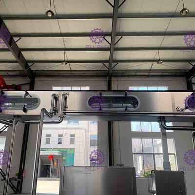 3 em 1 máquina de engarrafamento de Monoblock Não-carbonataram a bebida com controle do PLC