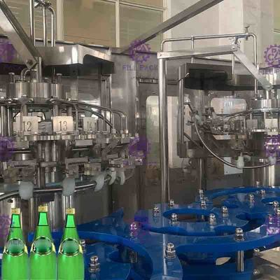 SUS304 Máquina de enchimento Vidro em garrafas de álcool Enchimento de alumínio