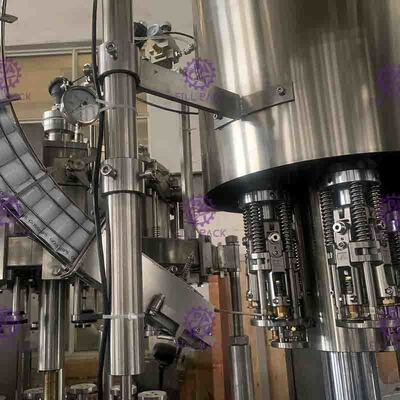 Máquina de engarrafamento de 40 cabeças para a pressão negativa de garrafa de vidro
