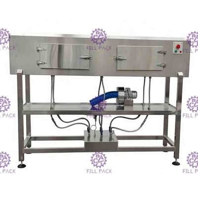 túnel automático do psiquiatra do vapor de 1.5m para a etiqueta do corpo do ANIMAL DE ESTIMAÇÃO