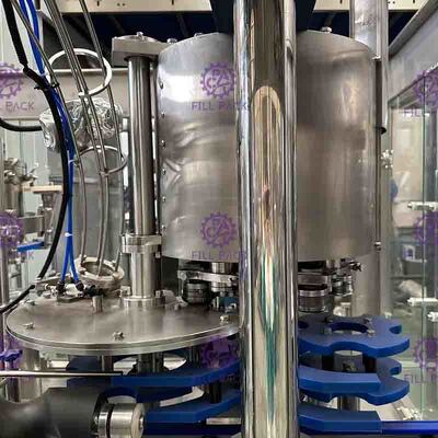 2 em 1 8000BPH podem linha de enchimento, máquina de enchimento da lata SUS304