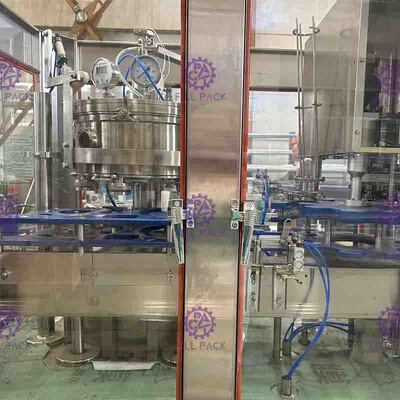 2 em 1 8000BPH podem linha de enchimento, máquina de enchimento da lata SUS304
