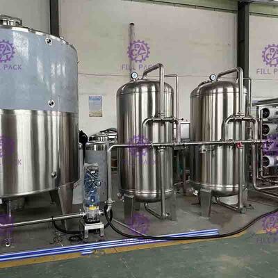 Membrana mineral da fibra da cavidade do Ultrafiltration do sistema do tratamento da água da garrafa