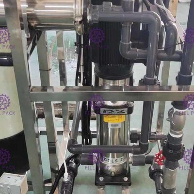Máquina do tratamento da água do RO da água potável 500LPH com a membrana 4040
