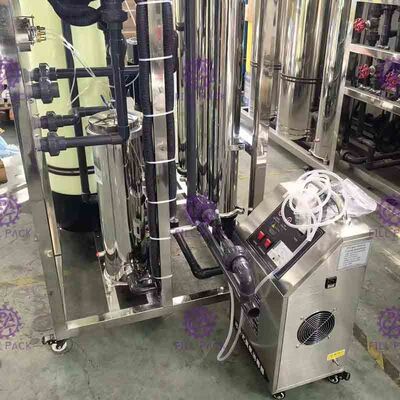 Osmose reversa potável pura da água que refina a máquina