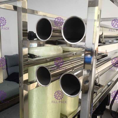 Máquina do filtro de água potável do RO da osmose reversa 500LPH