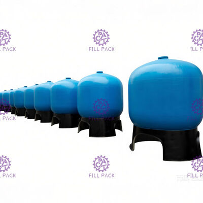 Tanques do filtro de água da fibra de vidro dos multimédios 20L FRP com forro do Pe