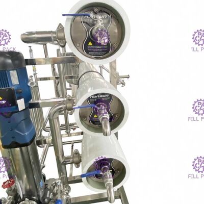 Fibra 3000LPH oca mineral que refina ultra o sistema do filtro da máquina da água