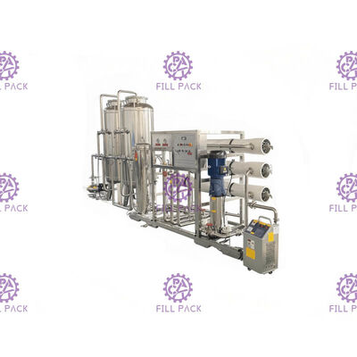 Fibra 3000LPH oca mineral que refina ultra o sistema do filtro da máquina da água