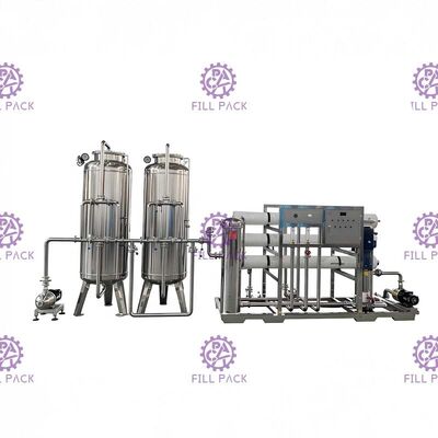 A bomba vertical instalou o sistema do tratamento da água com dispositivo 1000LPH do renascimento