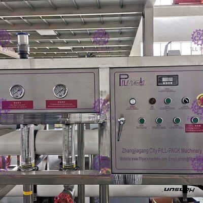 Água mineral do esterilizador UV que refina o equipamento automático do tratamento da água da máquina