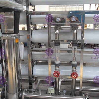 Sistema de aço inoxidável do tratamento da água da membrana do Ro, máquina do purificador da água